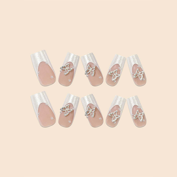 Ornate Butterfly Nail Art Extensions