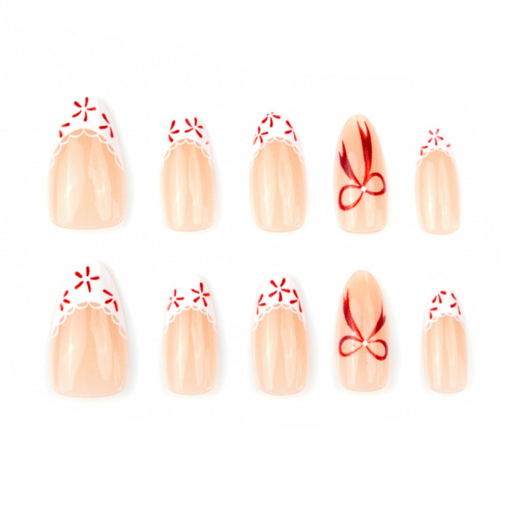 Festive Themed Press-On Nail Art Set