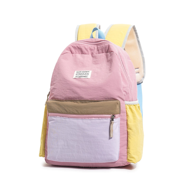 Color-Block Casual Backpack Kalsten