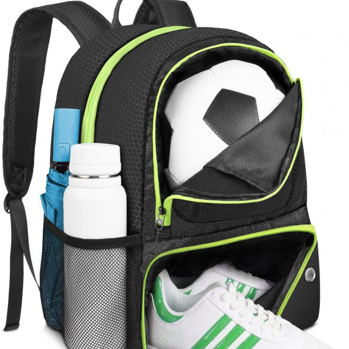 Sporty Backpack with Integrated Compartments Kalsten