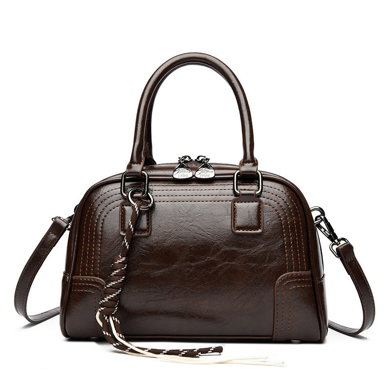 Elegant Structured Satchel Kalsten