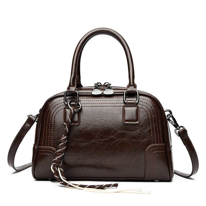 Elegant Structured Satchel Kalsten