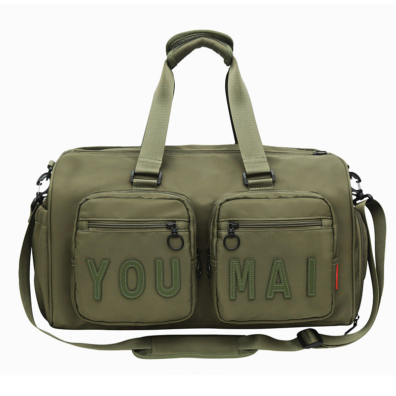 Sleek Multi-Functional Sports Duffel Bag