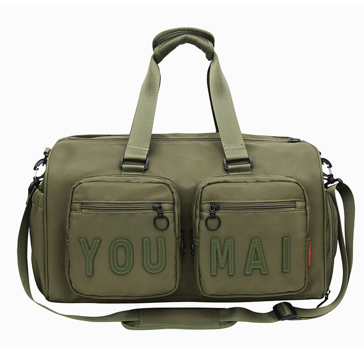 Sleek Multi-Functional Sports Duffel Bag