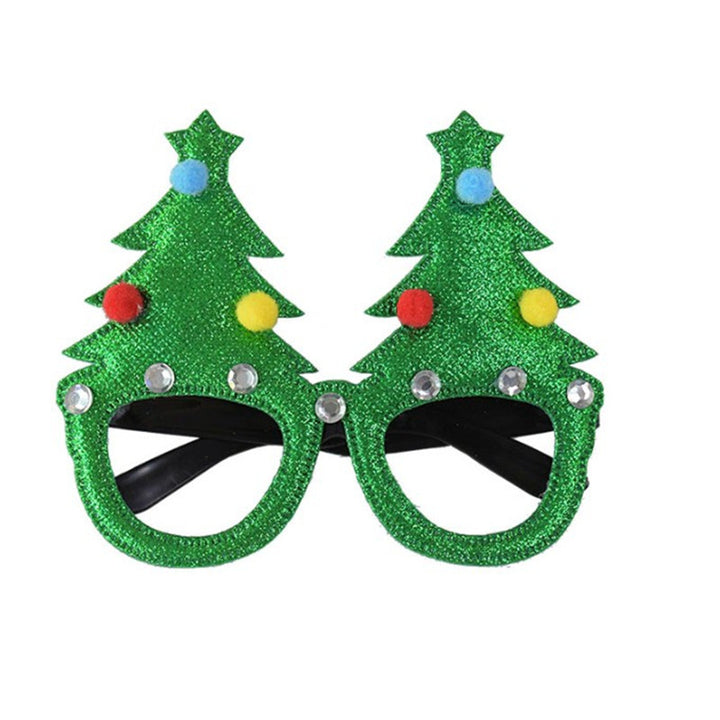 Holiday-Themed Christmas Tree Glasses Kalsten