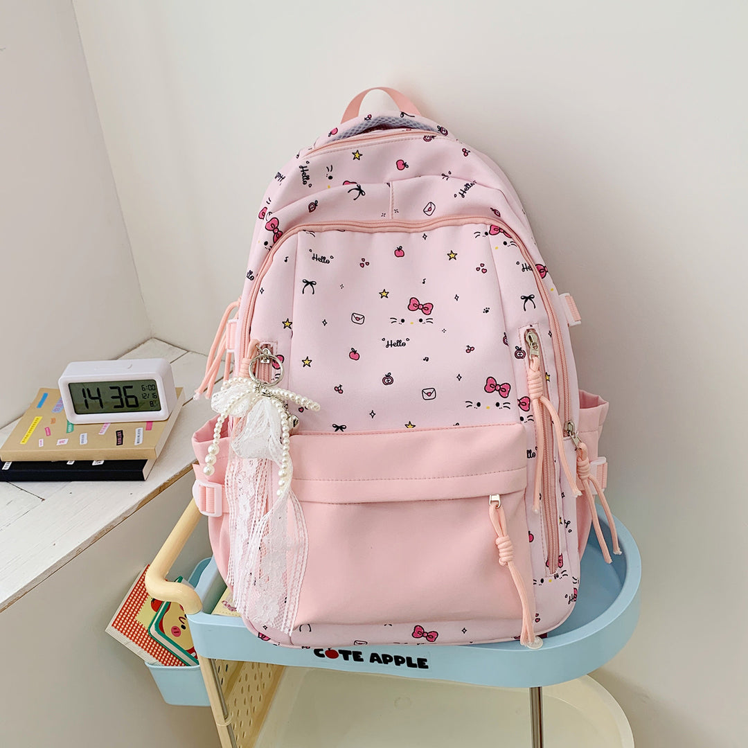 Leisure backpack with charming design and practical compartments Kalsten