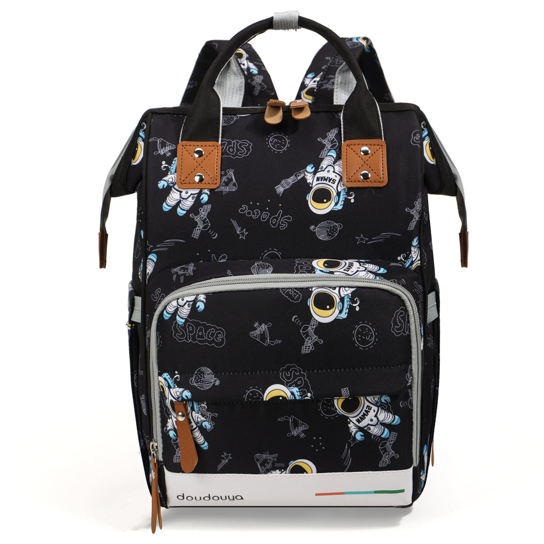 Cartoon-Themed Multi-Compartment Backpack Kalsten