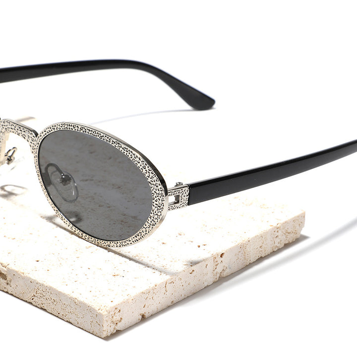 Women Glamorous Sunglasses with Sparkling Frame Decoration Kalsten