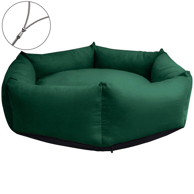 Plush  Nest  Dog Bed