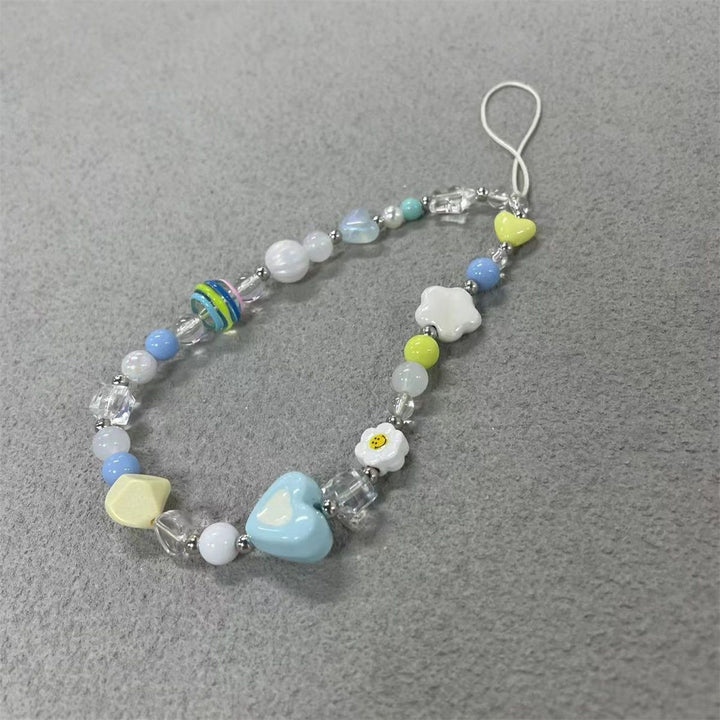 Charming Beaded Butterfly Lanyard Kalsten
