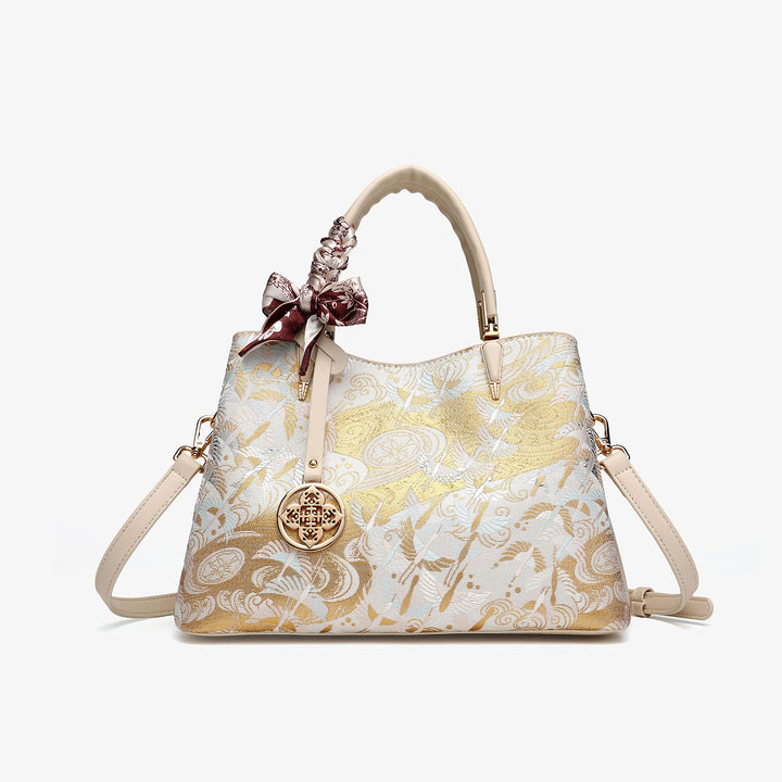 Elegant Patterned Handbag