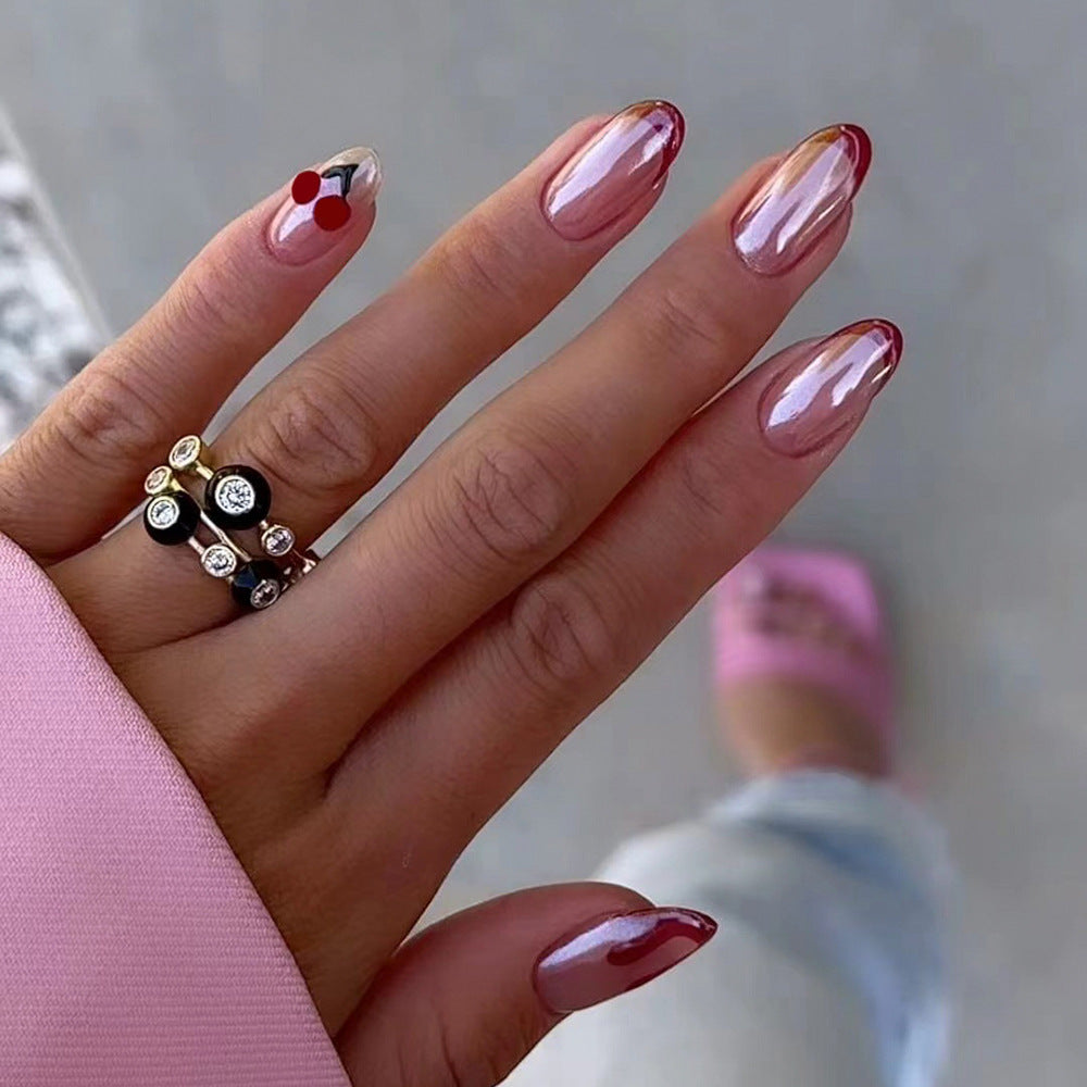 Artificial nail art in elegant design Kalsten