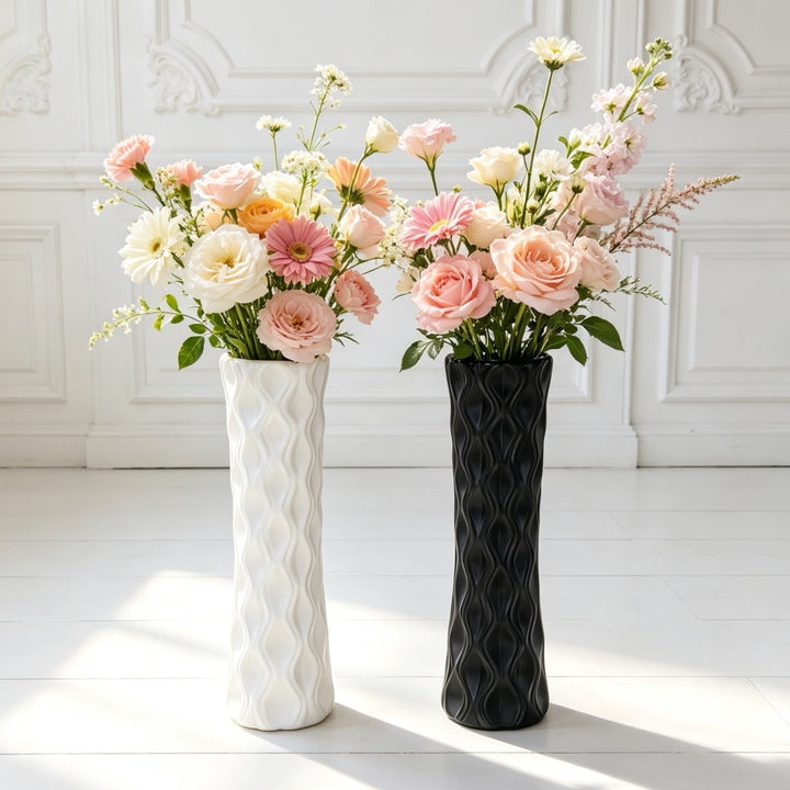 Sculptural Wave Design Planter Kalsten