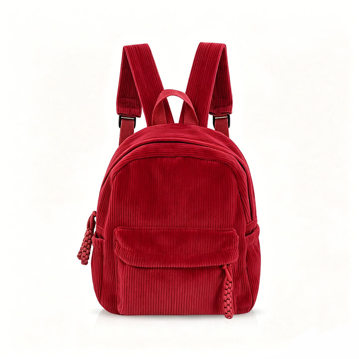 Compact Corduroy Backpack