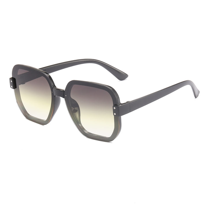 Ladies fashionable square sunglasses with gradient lenses Kalsten