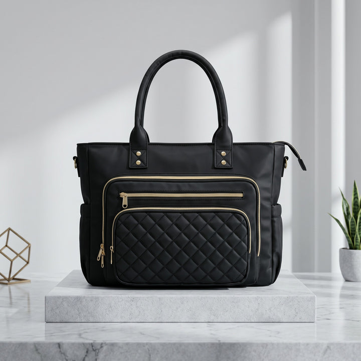 Handbag with Elegant Quilted Look Kalsten