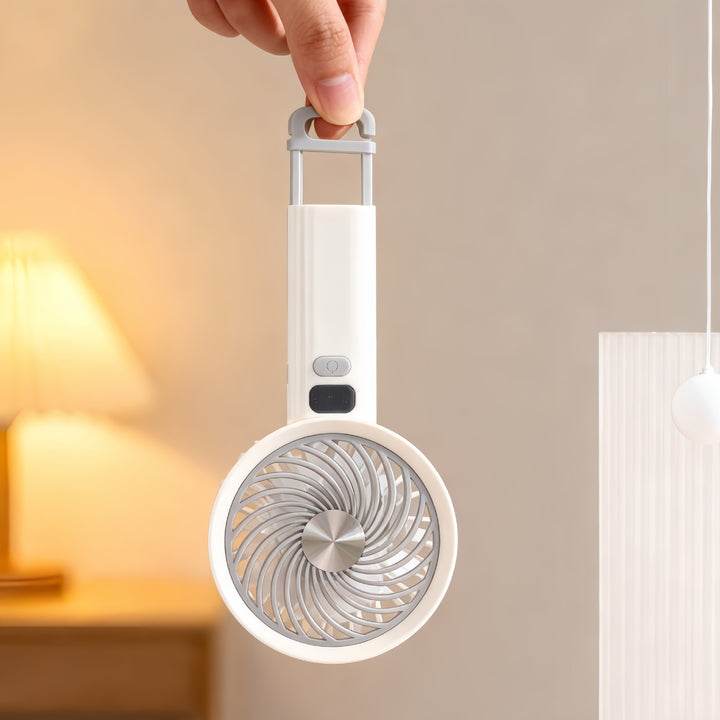 Women's portable table fan with LED display Kalsten