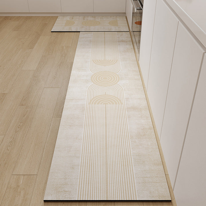 Abstract Pattern Kitchen Runner Mat
