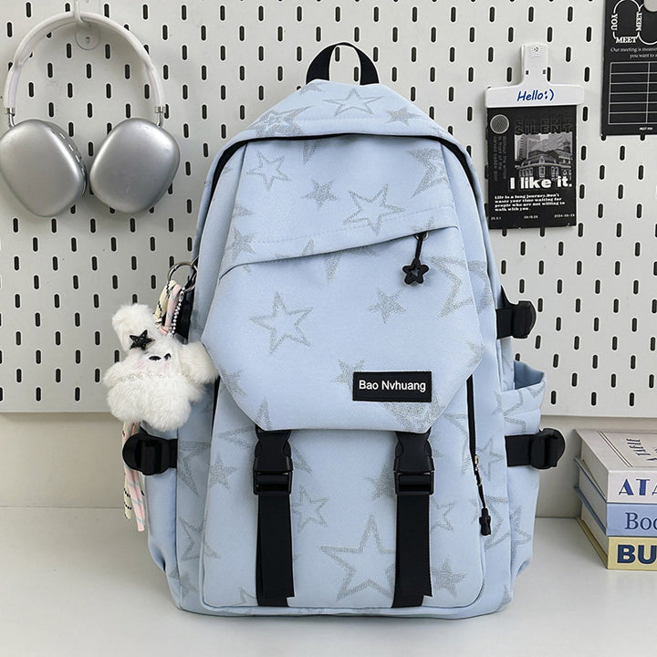 Stylish Star-Patterned Backpack Kalsten 1791204674
