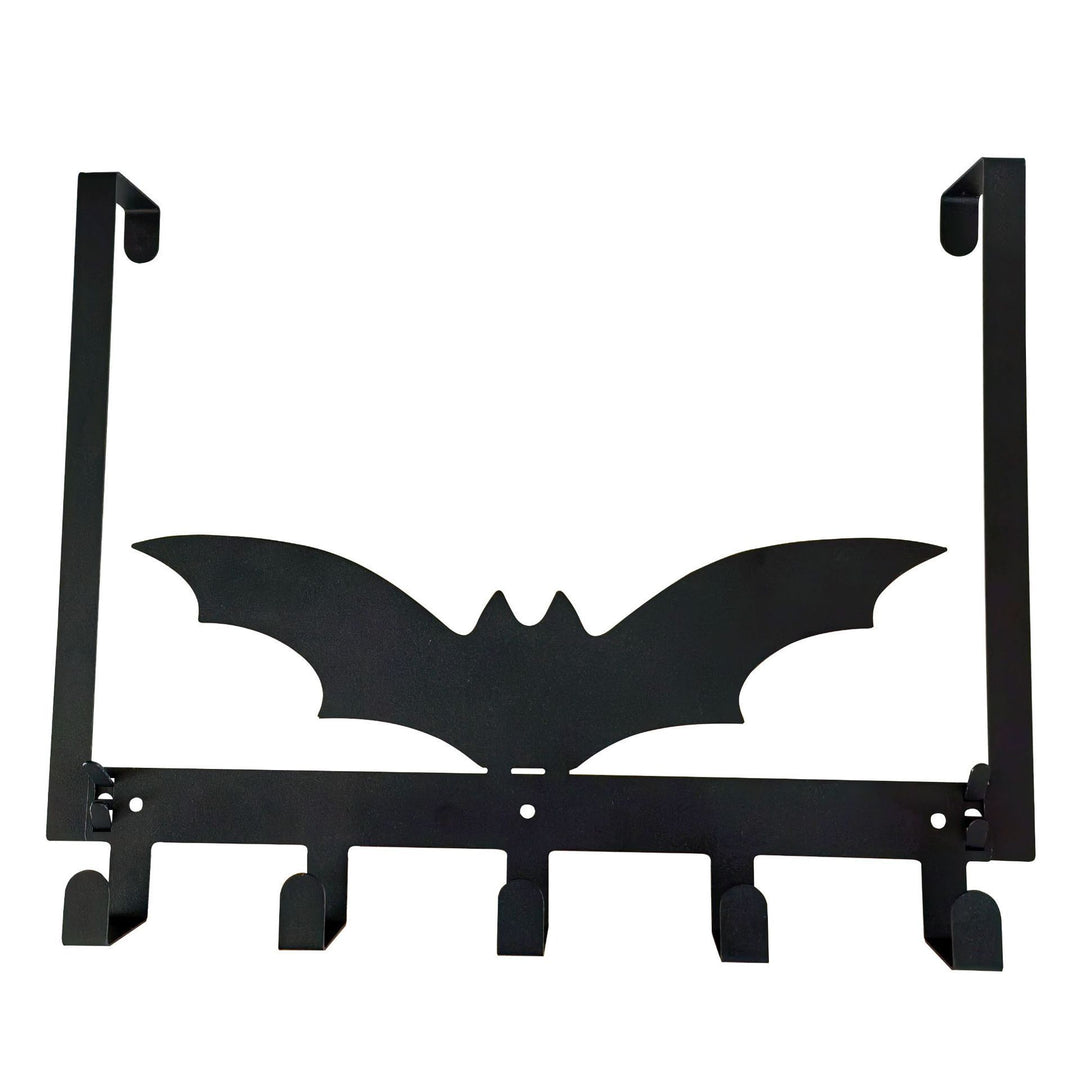 Spider Web-Themed Wall Hook Rack