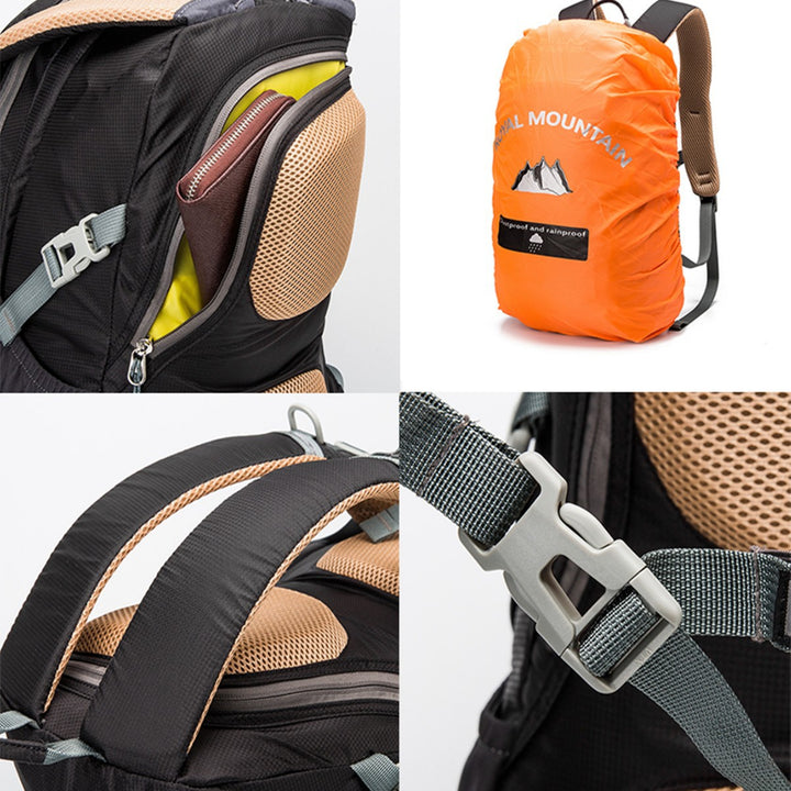 Unisex nan lightweight day hiking backpack with breathable back padding and adjustable chest strap Kalsten