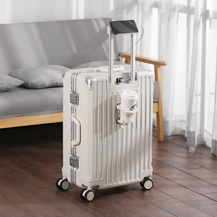 Unisex Sleek and Durable TSA-Friendly Hard Shell Carry-On Suitcase Kalsten