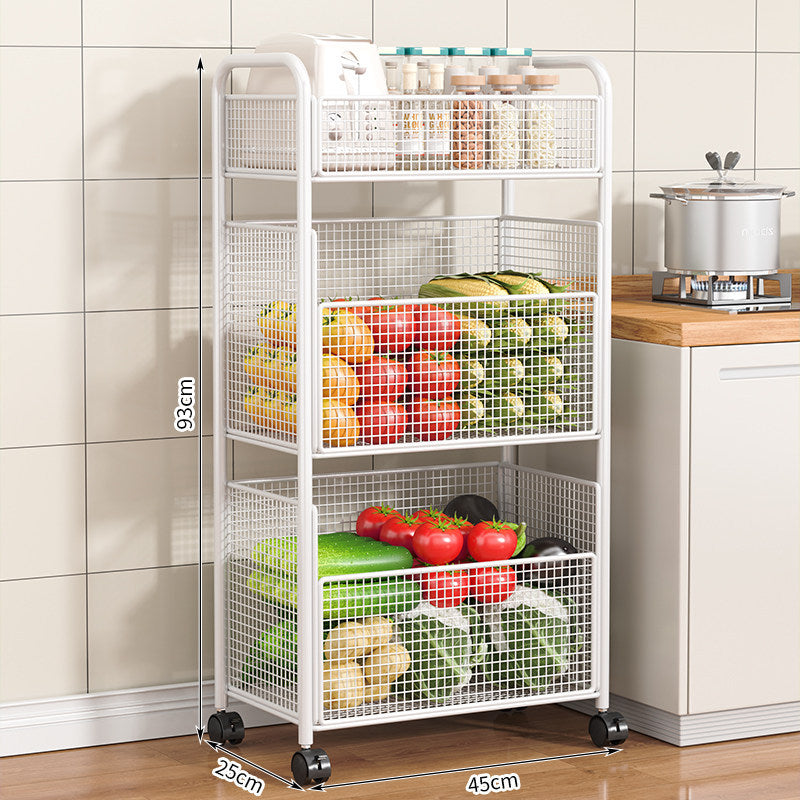Rolling Kitchen Storage Rack Kalsten
