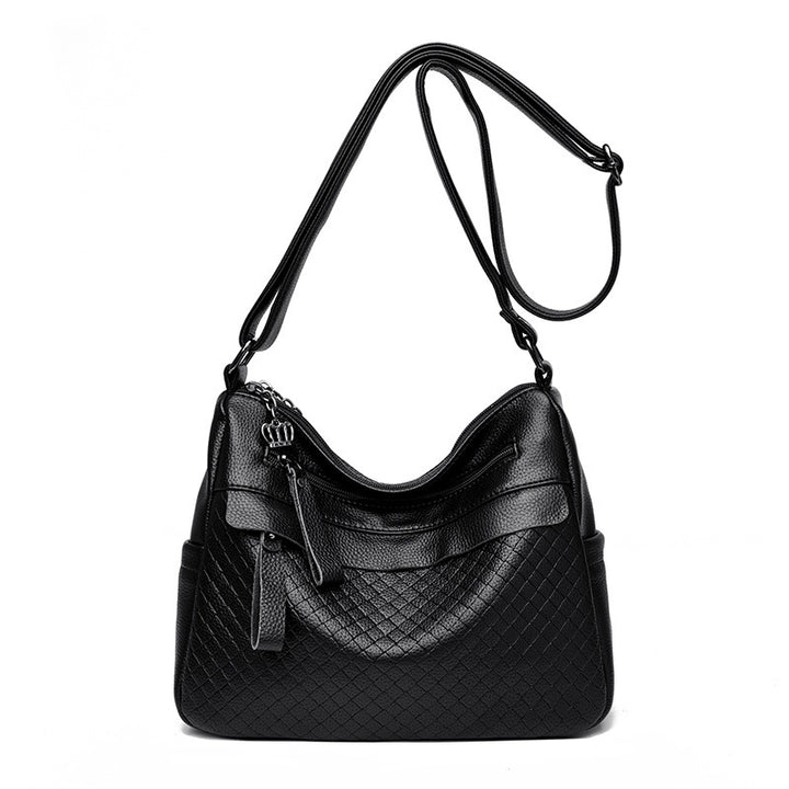 Textured Quilted Shoulder Bag Kalsten