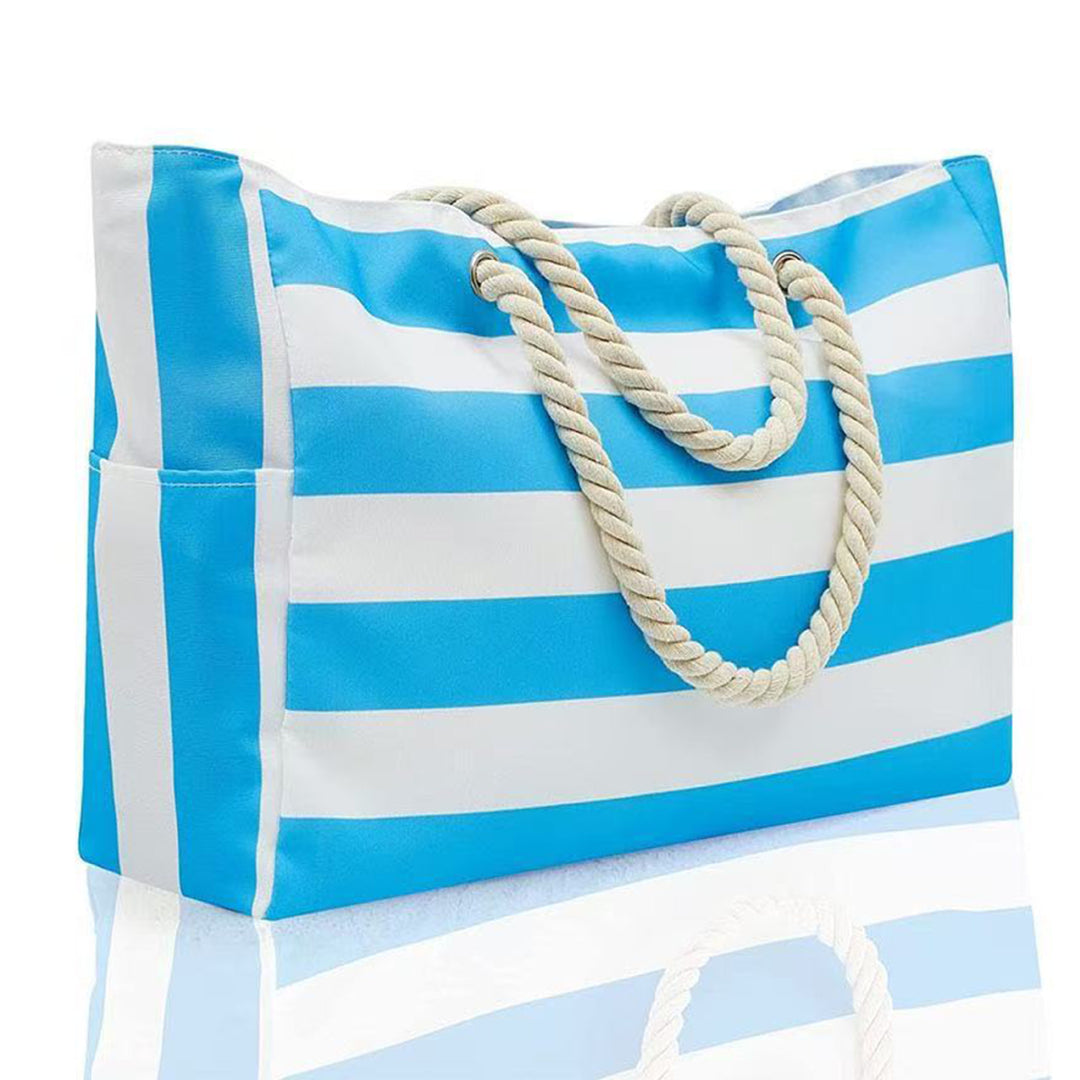 Beach bag with sturdy rope handles Kalsten