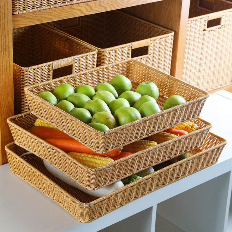 Natural Woven Storage Tray Kalsten