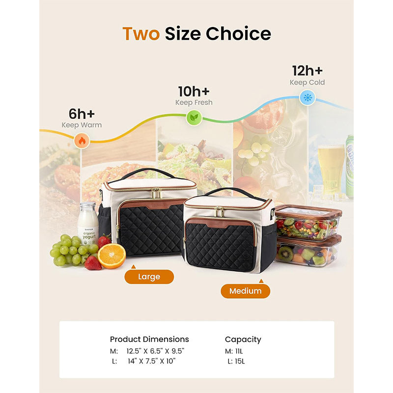 Insulated Multi-Compartment Lunch Carrier Kalsten