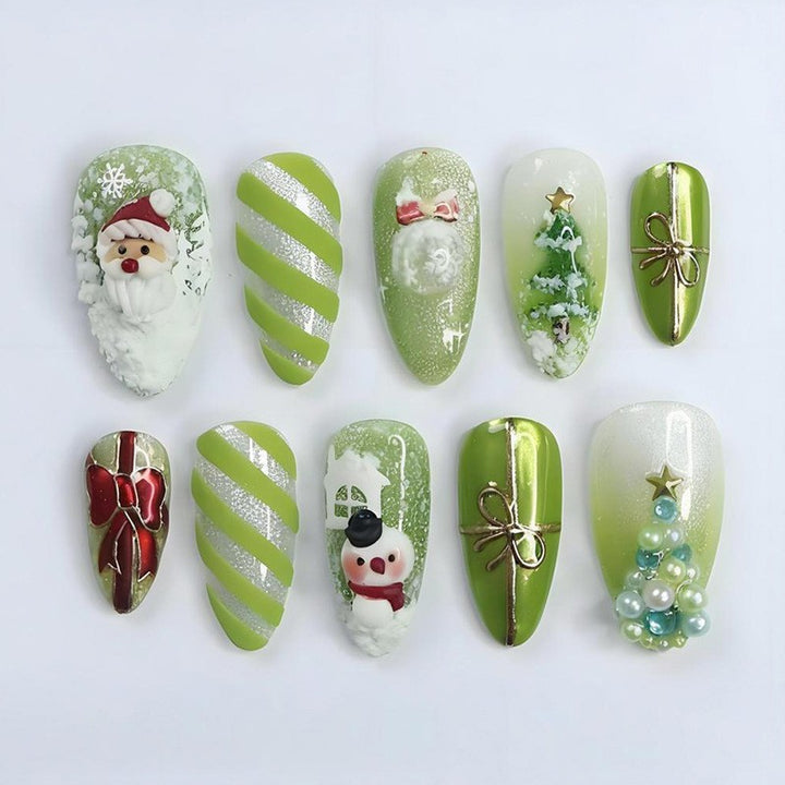 festive artificial nails Kalsten