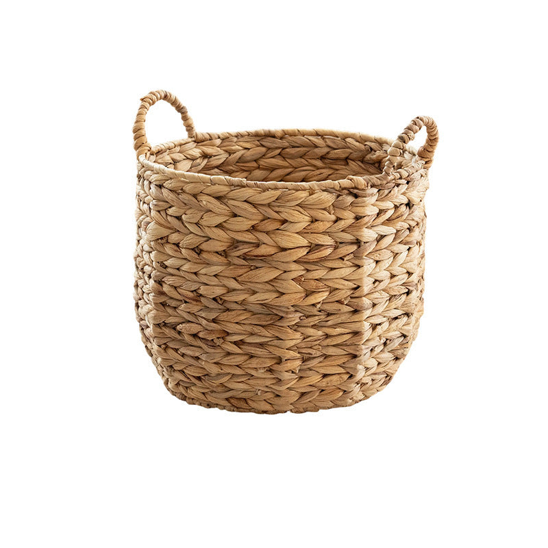 Handwoven decorative basket with heart motif Kalsten