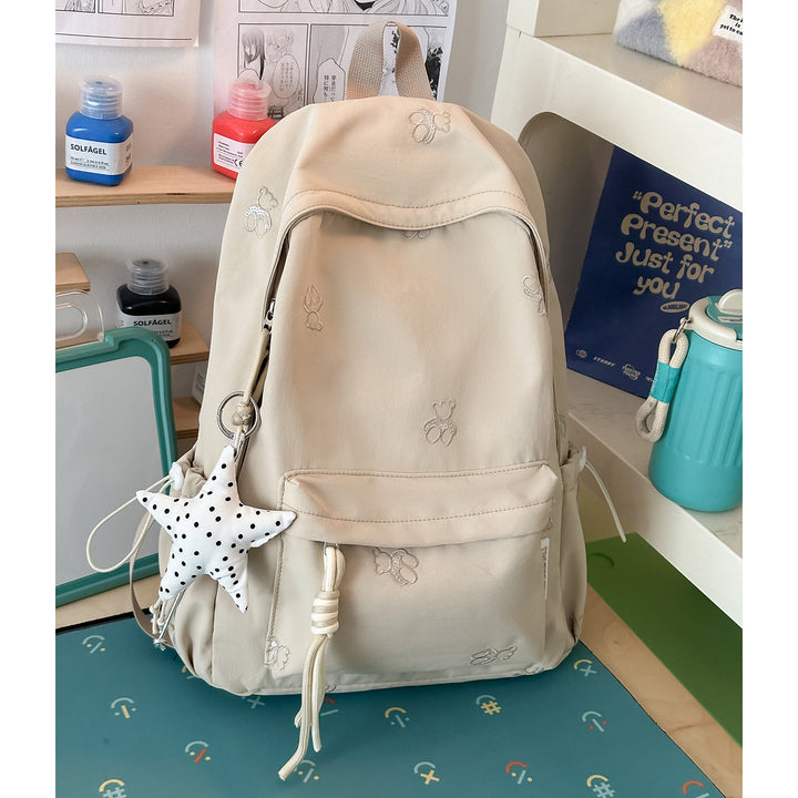 Decorative Embroidered Backpack Kalsten