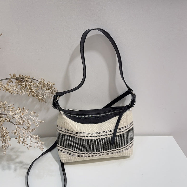 Textured Crossbody Handbag