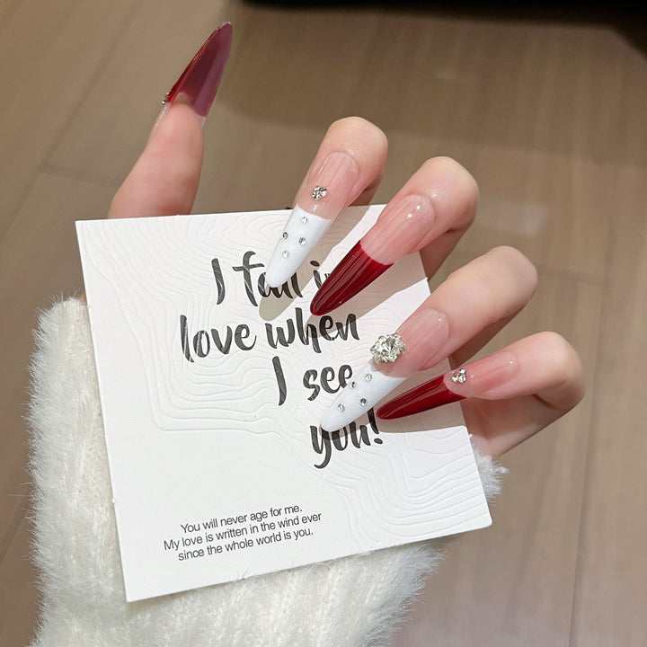 Luxury Stiletto Press-On Nail Design Kalsten