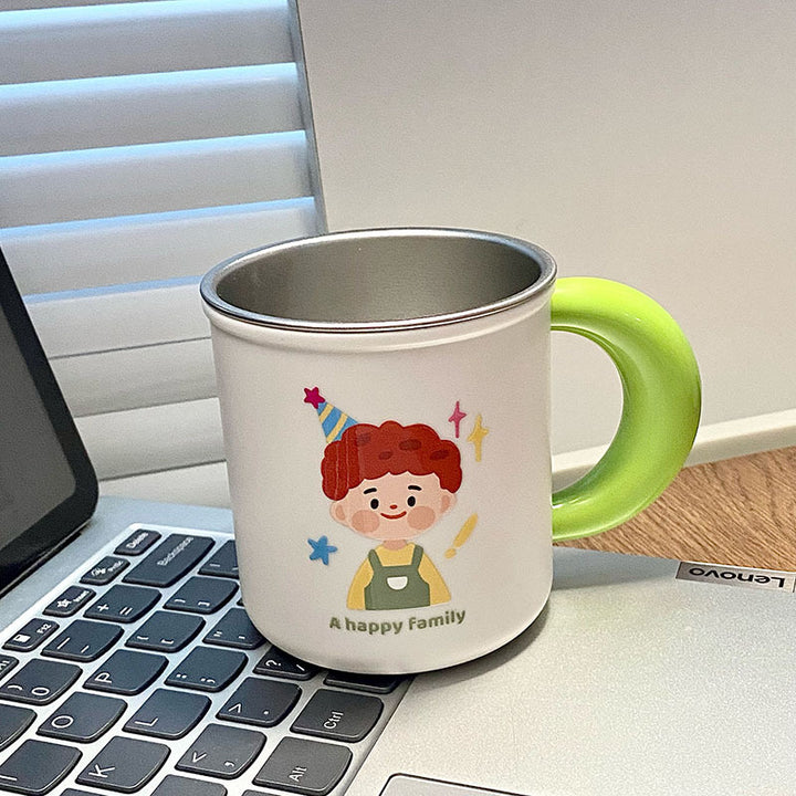 Wall cup holder with creative cartoon design Kalsten
