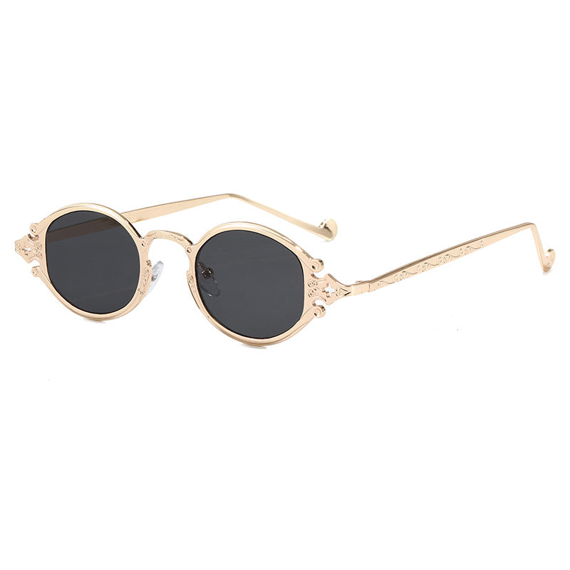 Fashionable sunglasses with elegant curved frame Kalsten