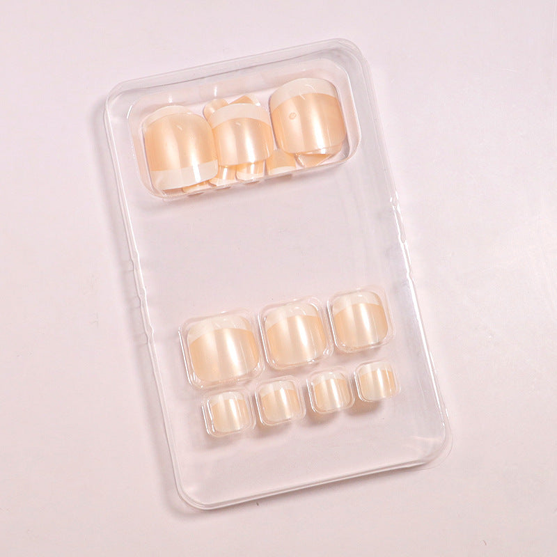 Premium Glossy Press-On Toe Nails Kalsten