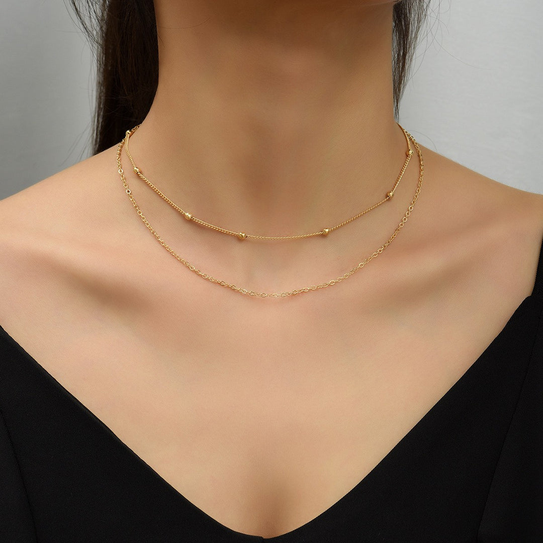Elegant Layered Necklace Kalsten