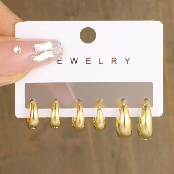 Fashionable Stud Earrings Made of High-Quality Stainless Steel Kalsten