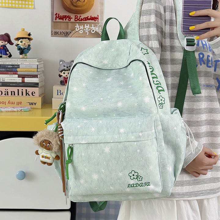Star-Patterned Casual Backpack Kalsten