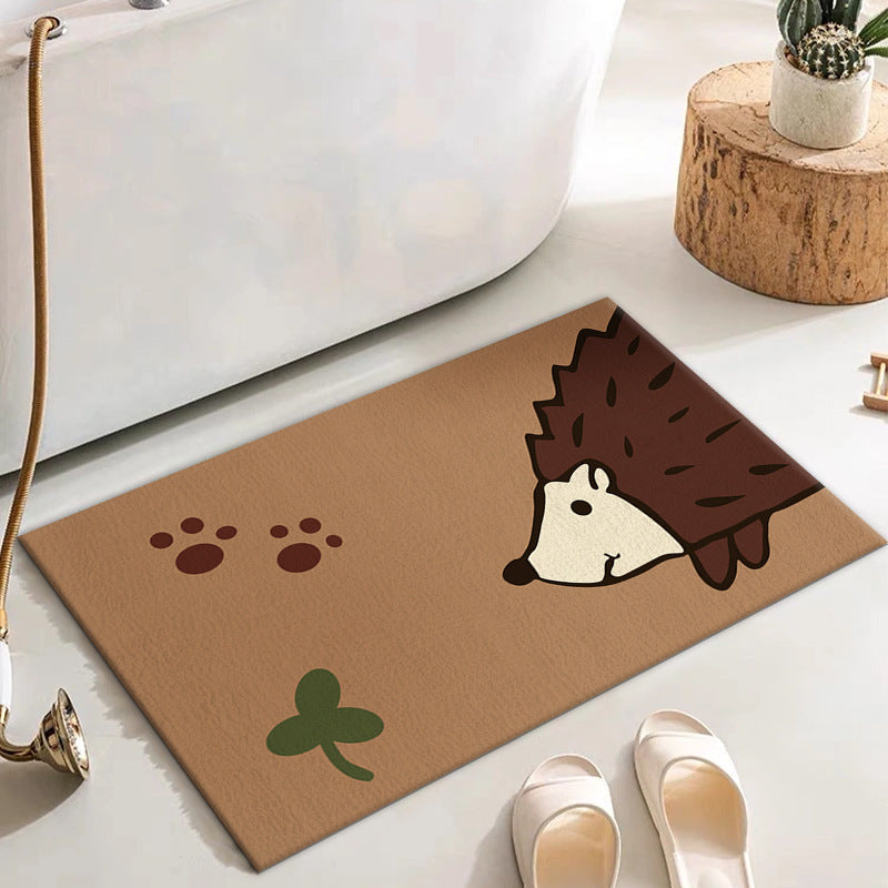 Dreamy Cat Theme Bath Mat