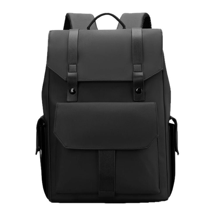 Elegant backpack with numerous compartments and reinforced back Kalsten