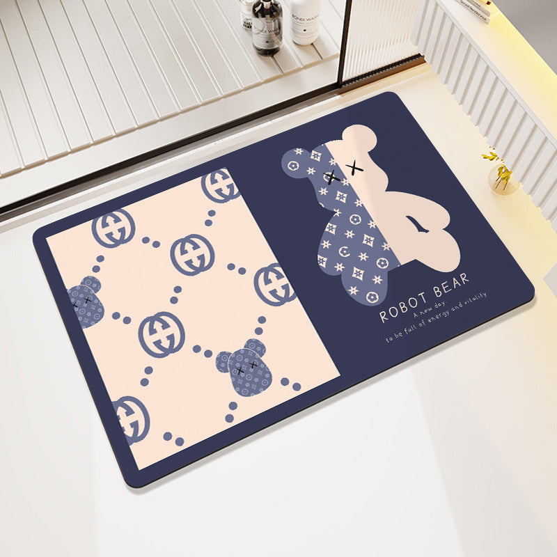 Artistic Cartoon Entrance Mat Kalsten