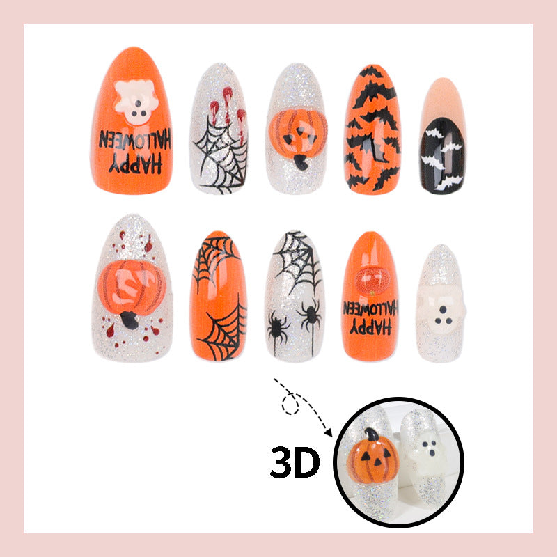 Artificial nail set with Halloween motifs Kalsten 1787560980