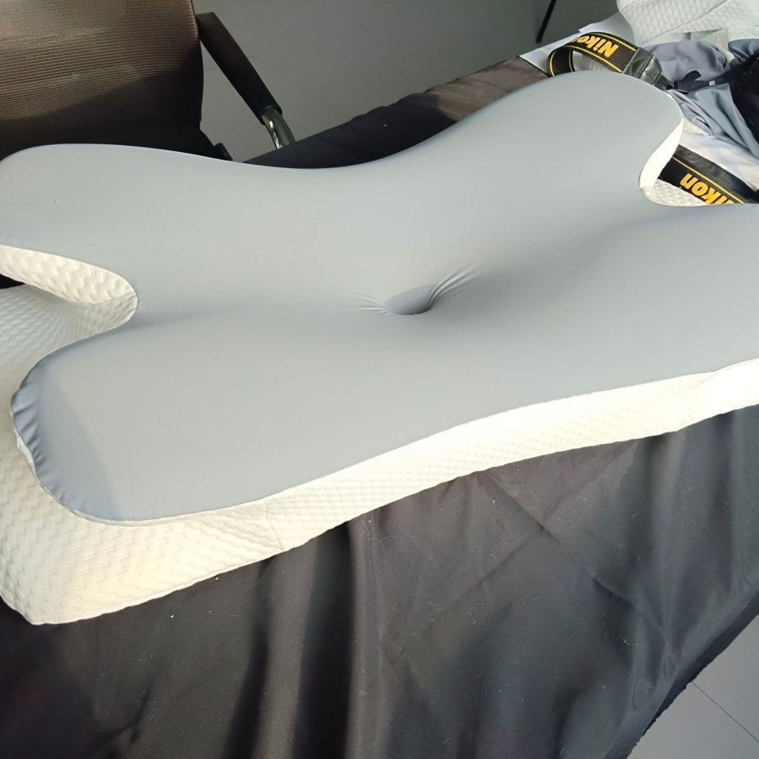 Ergonomic contour pillow with cooling surface Kalsten