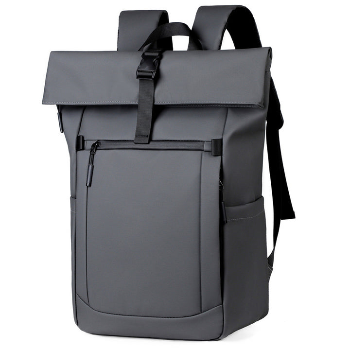 Versatile Roll-Top Travel Backpack