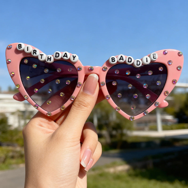 Heart-Shaped Statement Sunglasses Kalsten