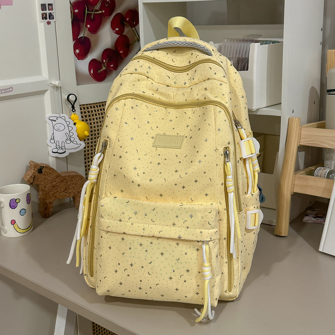Star-Print Casual Backpack Kalsten